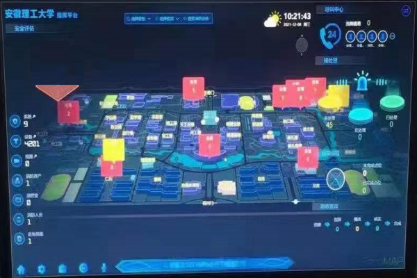 安徽理(lǐ)工(gōng)大(dà)學“智慧消防”正式上(shàng)線